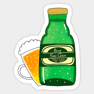 Beer Sai Gon Sticker